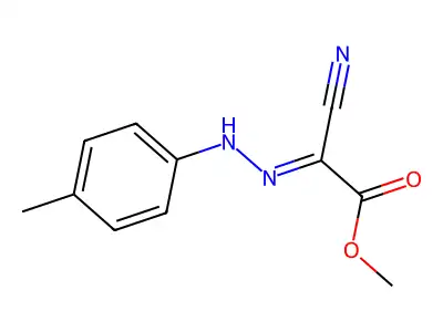 Methyl 2-cyano-2-[(4-methylphenyl)hydrazinylidene]acetate structure