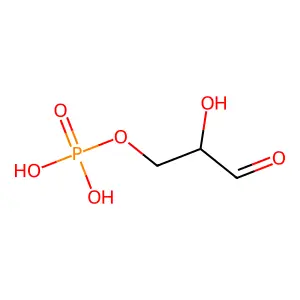 3-Phosphoglyceraldehyde structure