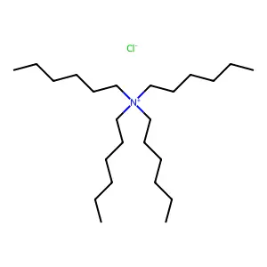 Tetrahexylammonium chloride structure