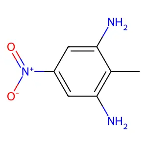 2,6-Diamino-4-nitrotoluene structure