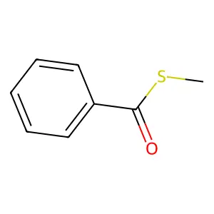 S-methyl thiobenzoate structure