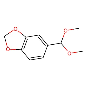 1,3-Benzodioxole, 5-(dimethoxymethyl)- structure