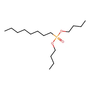 Dibutyl P-octylphosphonate structure