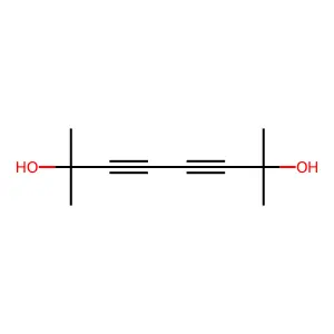 2,7-Dimethylocta-3,5-diyne-2,7-diol structure