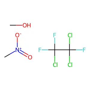 Methanol, mixt. with nitromethane and 1,1,2-trichloro-1,2,2-trifluoroethane structure