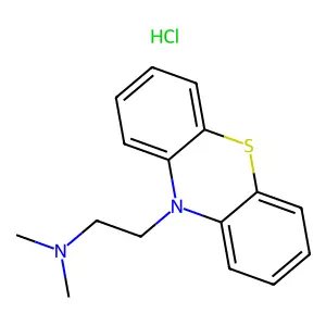 Fenethazine hydrochloride structure