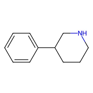 (S)-3-Phenylpiperidine structure