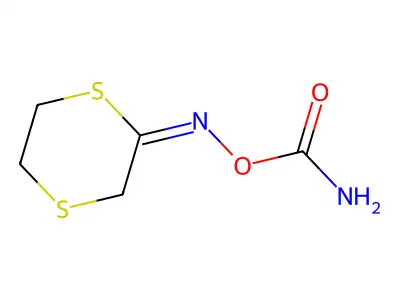 (1,4-Dithian-2-ylideneamino) carbamate structure