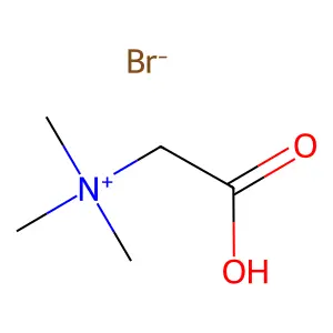 (Carboxymethyl)trimethylammonium bromide structure