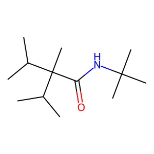 N-(tert-Butyl)-2-isopropyl-2,3-dimethylbutyramide structure