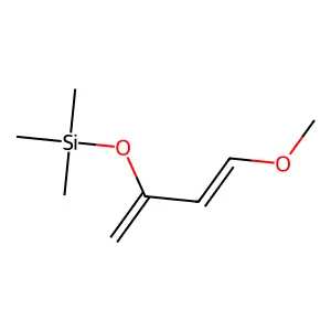 1-Methoxy-3-trimethylsilyloxy-1,3-butadiene structure
