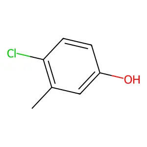 4-Chloro-3-methylphenol structure