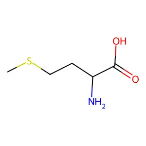 (+-)-Methionine structure