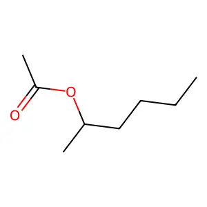 1-Methylpentyl acetate structure