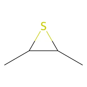 cis-2,3-Dimethylthiirane structure