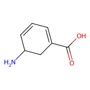 3-Amino-2,3-dihydrobenzoic acid structure
