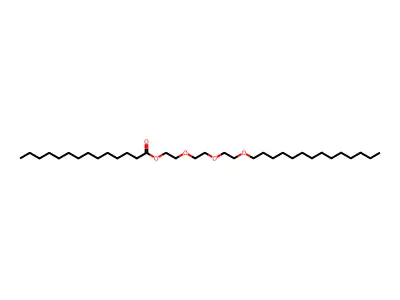 Myreth-3 myristate structure