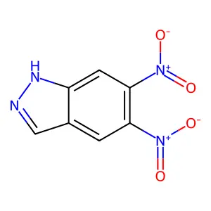 5,6-Dinitro-1H-indazole structure