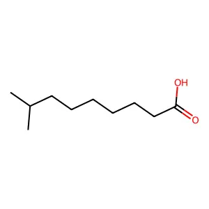 8-Methylnonanoic acid structure