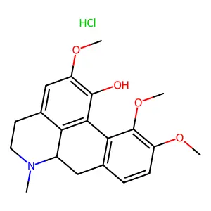 Corydine hydrochloride structure