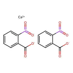 Calcium bis(2-iodylbenzoate) structure