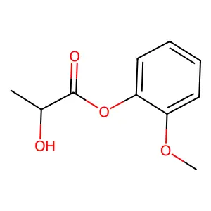2-Methoxyphenyl lactate structure