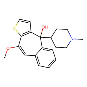 Ketotifen Impurity B structure