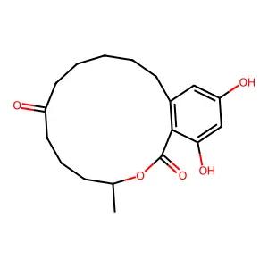 Zearalanone structure