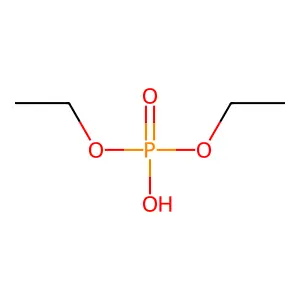 Diethyl phosphate structure