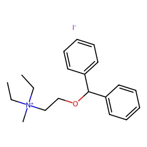 Emetonium iodide structure