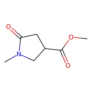 1-Methyl-5-oxo-pyrrolidine-3-carboxylic acid methyl ester structure