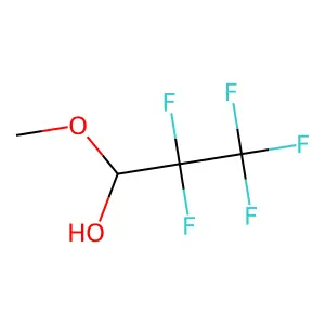 1-Propanol, 2,2,3,3,3-pentafluoro-1-methoxy- structure