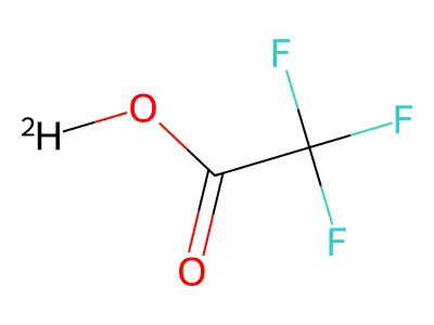 Trifluoroacetic acid-d structure