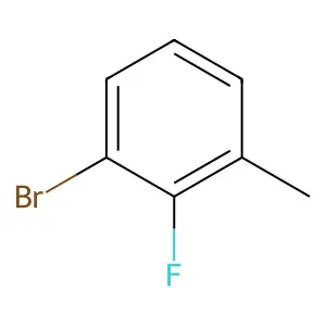 3-Bromo-2-fluorotoluene structure
