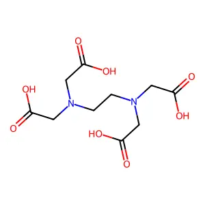 Ethylenediaminetetraacetic Acid structure