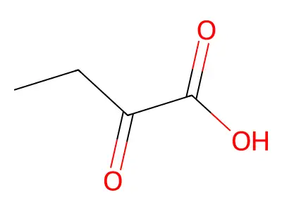 2-Oxobutanoic Acid structure