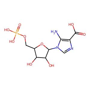5-Phosphoribosyl-4-carboxy-5-aminoimidazole structure
