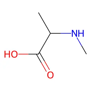 N-Methyl-DL-Alanine structure