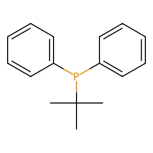 tert-Butyldiphenylphosphine structure