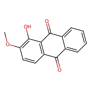 Alizarin 2-methyl ether structure