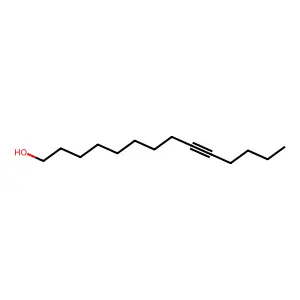 9-Tetradecyn-1-ol structure