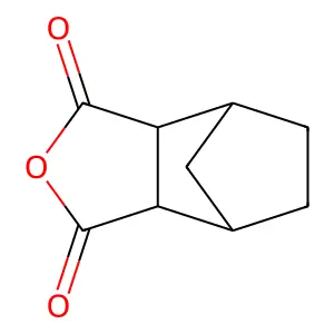 Hexahydro-3,6-methanophthalic anhydride structure