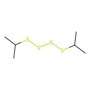 Diisopropyl tetrasulphide structure