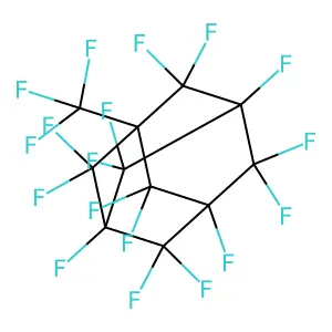 Perfluoro(1-methyladamantane) structure
