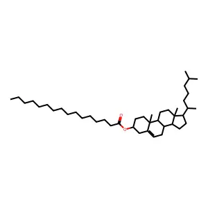 Cholesterol palmitate structure
