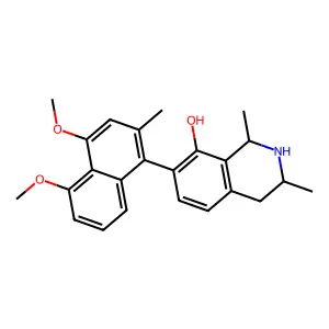 Dioncophyllin A structure
