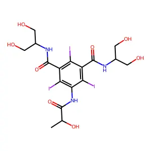 Iopamidol structure