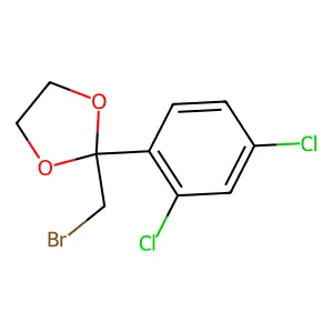 2-(Bromomethyl)-2-(2,4-dichlorophenyl)-1,3-dioxolane structure