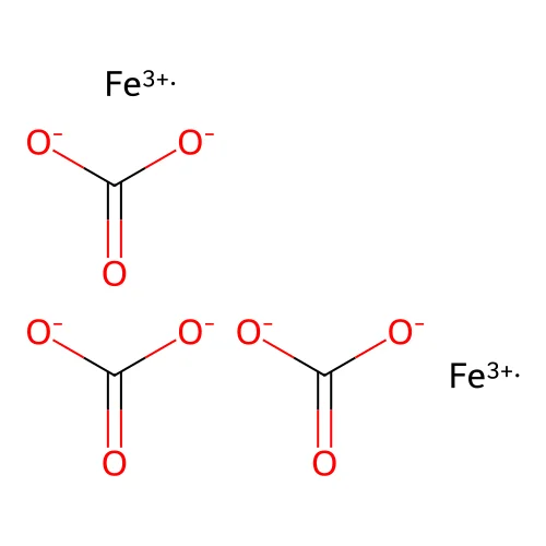 Iron carbonate structure