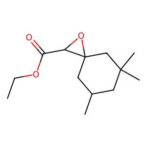 1-Oxaspiro(2.5)octane-2-carboxylic acid, 5,5,7-trimethyl-, ethyl ester structure
